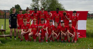 Winstanley Warriors u15`s champions of Bolton